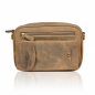 Preview: Leder Handgelenktasche für Unisex aus Rindleder 23- (147A) Herrentasche echtes Leder Tasche Bag Neu